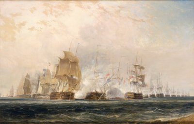 Die Schlacht am Nil von William Daniell